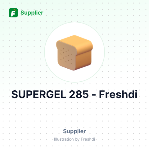 SUPERGEL 285 – summary card, no photo uploaded yet