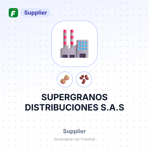 SUPERGRANOS DISTRIBUCIONES S.A.S – summary card, no photo uploaded yet