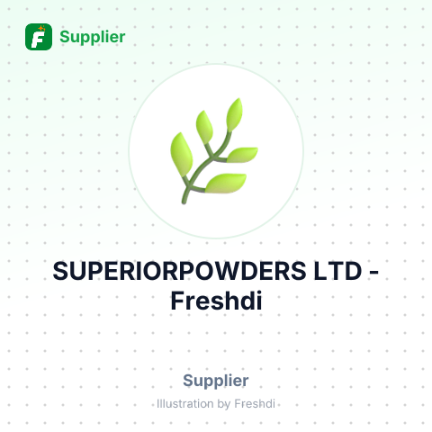 SUPERIORPOWDERS LTD – summary card, no photo uploaded yet