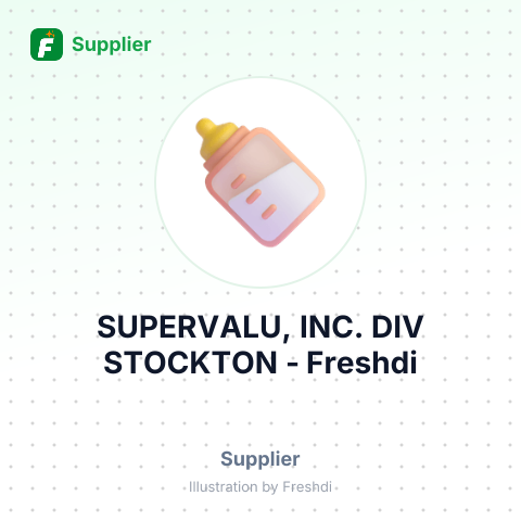 SUPERVALU, INC. DIV STOCKTON – summary card, no photo uploaded yet