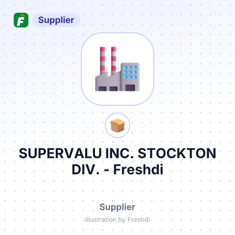 SUPERVALU INC. STOCKTON DIV. – summary card, no photo uploaded yet
