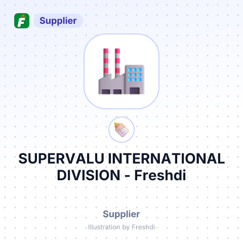 SUPERVALU INTERNATIONAL DIVISION – summary card, no photo uploaded yet