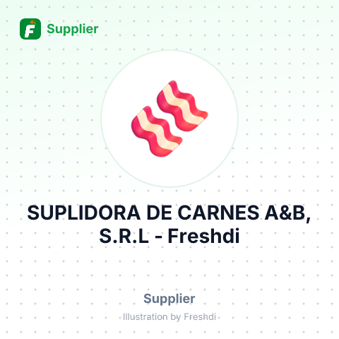 SUPLIDORA DE CARNES A&B, S.R.L – summary card, no photo uploaded yet