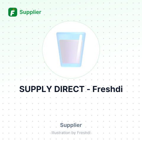 SUPPLY DIRECT – summary card, no photo uploaded yet