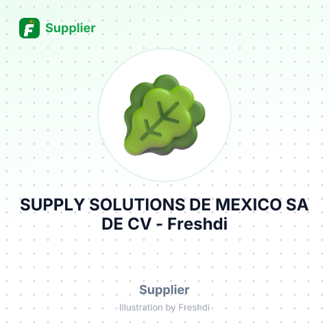 SUPPLY SOLUTIONS DE MEXICO SA DE CV – summary card, no photo uploaded yet