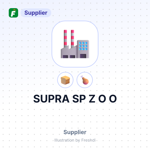 SUPRA SP Z O O – summary card, no photo uploaded yet