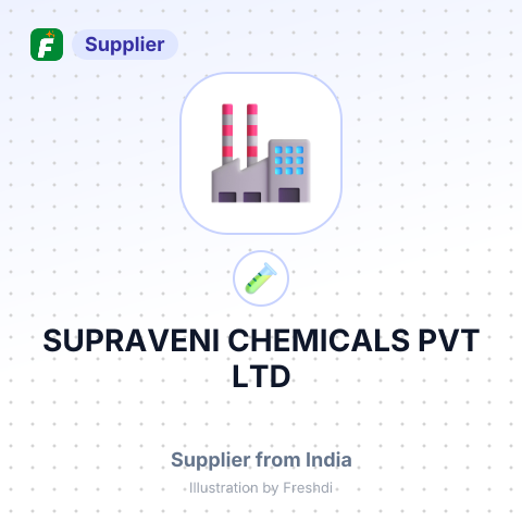 SUPRAVENI CHEMICALS PVT LTD – summary card, no photo uploaded yet