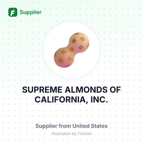 SUPREME ALMONDS OF CALIFORNIA, INC. – summary card, no photo uploaded yet