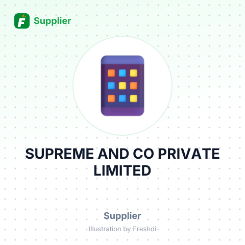 SUPREME AND CO PRIVATE LIMITED – summary card, no photo uploaded yet