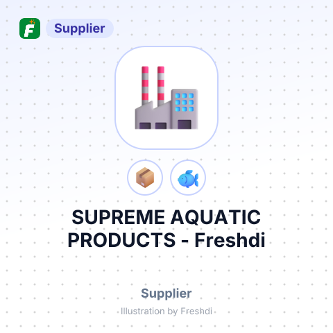 SUPREME AQUATIC PRODUCTS – summary card, no photo uploaded yet