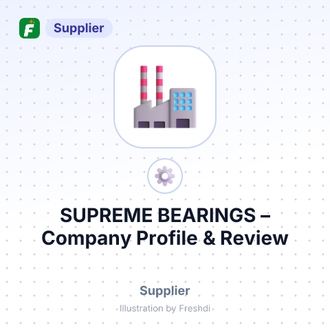 SUPREME BEARINGS – summary card, no photo uploaded yet