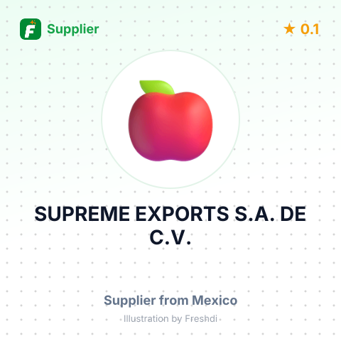 SUPREME EXPORTS S.A. DE C.V. – summary card, no photo uploaded yet