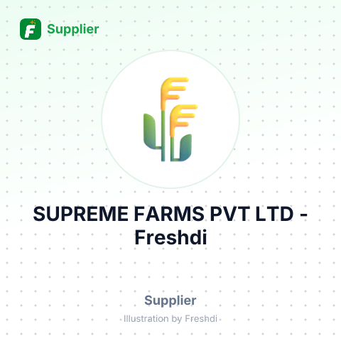 SUPREME FARMS PVT LTD – summary card, no photo uploaded yet