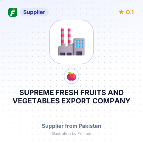 SUPREME FRESH FRUITS AND VEGETABLES EXPORT COMPANY – summary card, no photo uploaded yet