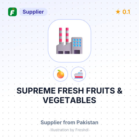 SUPREME FRESH FRUITS & VEGETABLES – summary card, no photo uploaded yet