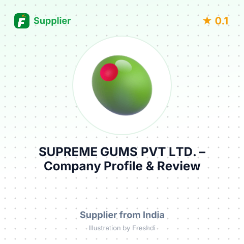 SUPREME GUMS PVT LTD. – summary card, no photo uploaded yet