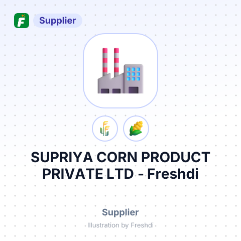 SUPRIYA CORN PRODUCT PRIVATE LTD – summary card, no photo uploaded yet