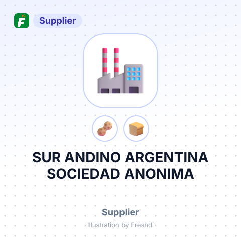 SUR ANDINO ARGENTINA SOCIEDAD ANONIMA – summary card, no photo uploaded yet
