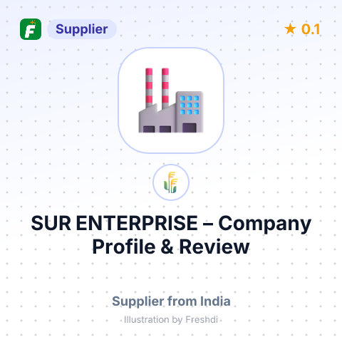 SUR ENTERPRISE – summary card, no photo uploaded yet