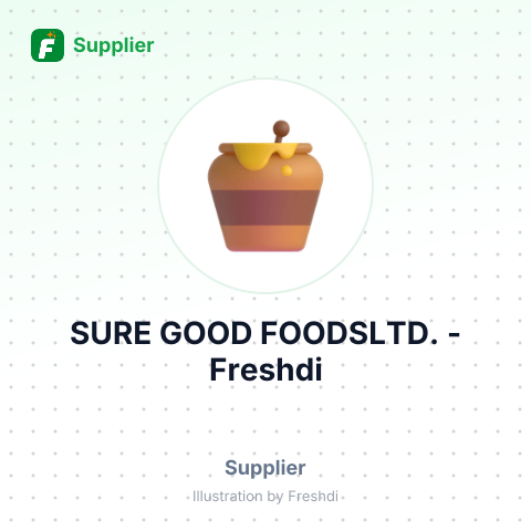 SURE GOOD FOODSLTD. – summary card, no photo uploaded yet