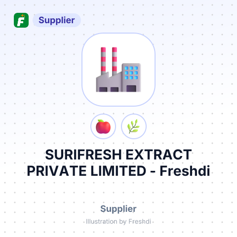 SURIFRESH EXTRACT PRIVATE LIMITED – summary card, no photo uploaded yet