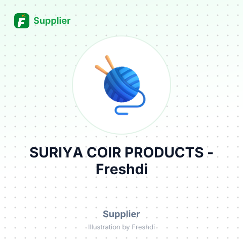 SURIYA COIR PRODUCTS – summary card, no photo uploaded yet