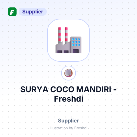 SURYA COCO MANDIRI – summary card, no photo uploaded yet