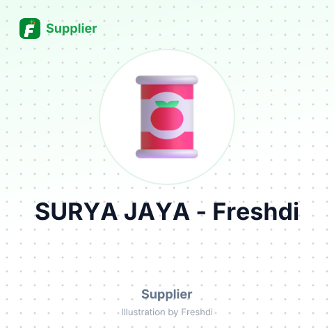 SURYA JAYA – summary card, no photo uploaded yet