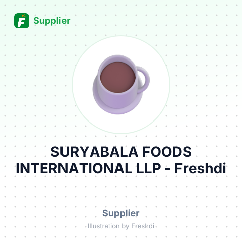 SURYABALA FOODS INTERNATIONAL LLP – summary card, no photo uploaded yet