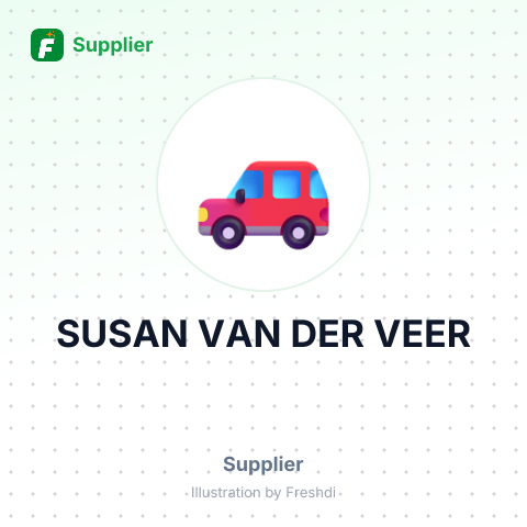 SUSAN VAN DER VEER – summary card, no photo uploaded yet