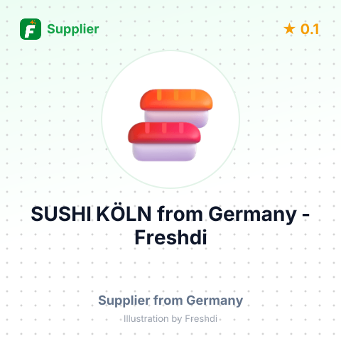 SUSHI KÖLN – summary card, no photo uploaded yet