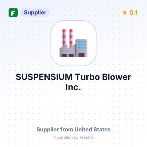 SUSPENSIUM Turbo Blower Inc. – summary card, no photo uploaded yet