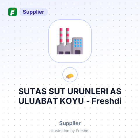 SUTAS SUT URUNLERI AS ULUABAT KOYU – summary card, no photo uploaded yet