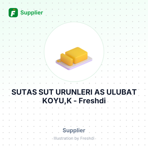 SUTAS SUT URUNLERI AS ULUBAT KOYU,K – summary card, no photo uploaded yet