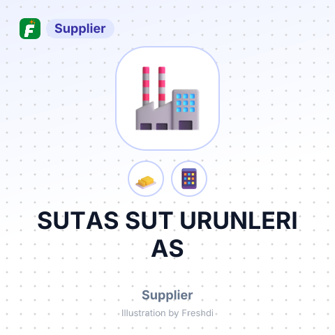 SUTAS SUT URUNLERI AS – summary card, no photo uploaded yet