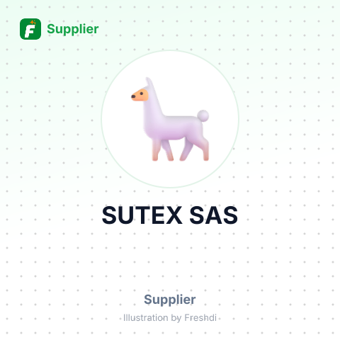 SUTEX SAS – summary card, no photo uploaded yet