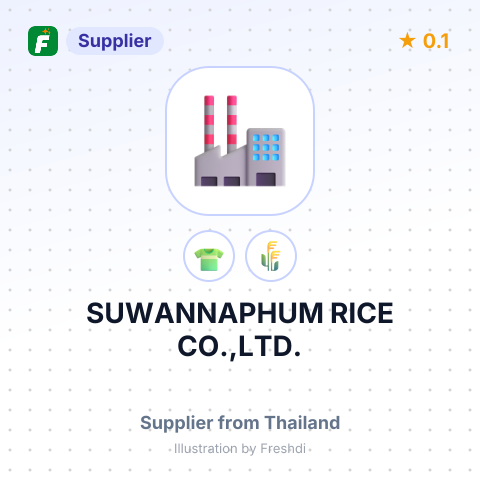SUWANNAPHUM RICE CO.,LTD. – summary card, no photo uploaded yet