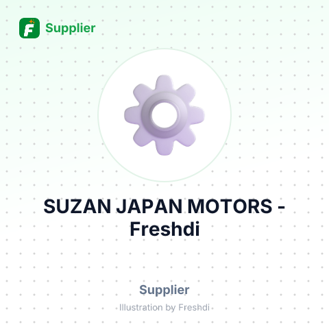 SUZAN JAPAN MOTORS – summary card, no photo uploaded yet