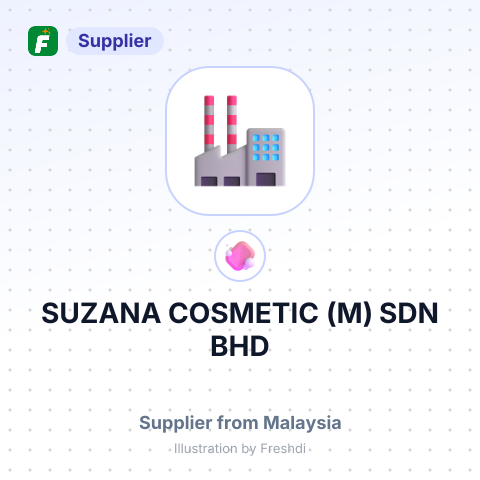 SUZANA COSMETIC (M) SDN BHD – summary card, no photo uploaded yet