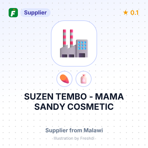 SUZEN TEMBO - MAMA SANDY COSMETIC – summary card, no photo uploaded yet