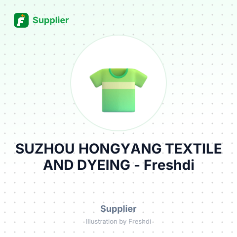 SUZHOU HONGYANG TEXTILE AND DYEING – summary card, no photo uploaded yet