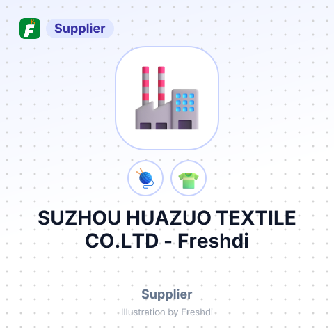 SUZHOU HUAZUO TEXTILE CO.LTD – summary card, no photo uploaded yet