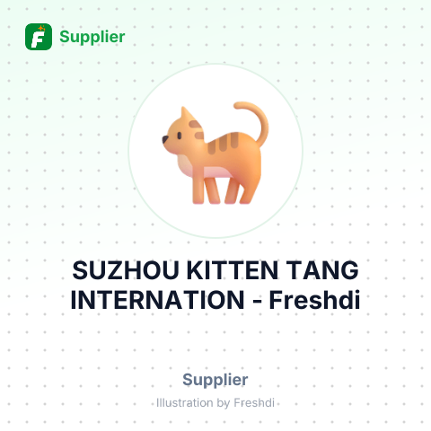 SUZHOU KITTEN TANG INTERNATION – summary card, no photo uploaded yet