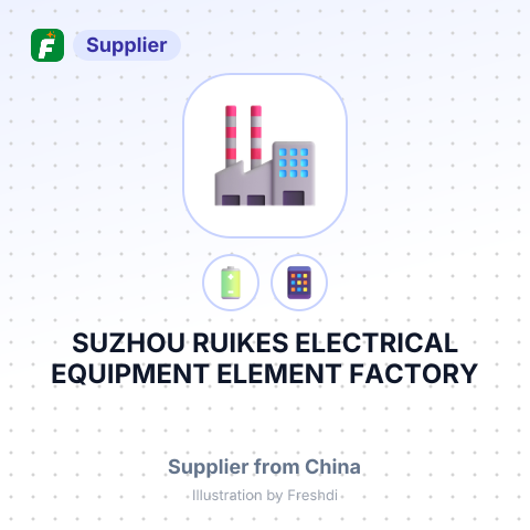 SUZHOU RUIKES ELECTRICAL EQUIPMENT ELEMENT FACTORY – summary card, no photo uploaded yet