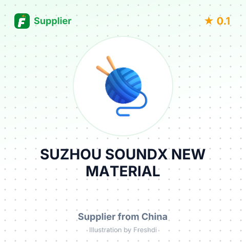 SUZHOU SOUNDX NEW MATERIAL – summary card, no photo uploaded yet