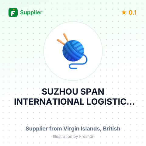 SUZHOU SPAN INTERNATIONAL LOGISTICS CO., LTD – summary card, no photo uploaded yet