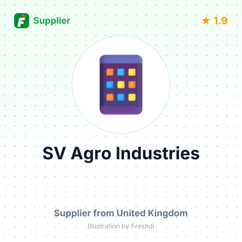 SV Agro Industries – summary card, no photo uploaded yet