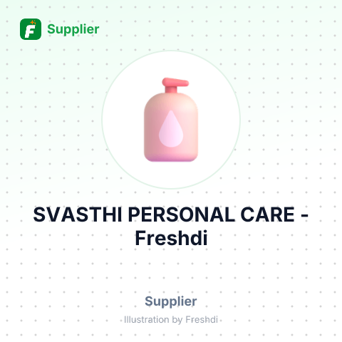 SVASTHI PERSONAL CARE – summary card, no photo uploaded yet