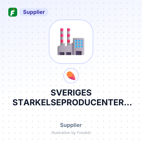 SVERIGES STARKELSEPRODUCENTER – summary card, no photo uploaded yet