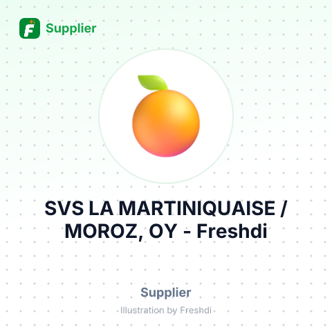 SVS LA MARTINIQUAISE / MOROZ, OY – summary card, no photo uploaded yet